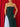 Two Pieces Strapless A-Line Long Prom Dress - Dark Green