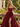 Derachable Hand Made Flower Bodice Long Ball Gown Prom Dress in Burgundy