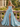 Derachable Hand Made Flower Bodice Long Ball Gown Prom Dress in Baby Blue