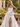 Derachable Hand Made Flower Bodice Long Ball Gown Prom Dress in White