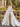 Derachable Hand Made Flower Bodice Long Ball Gown Prom Dress in White