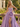 Derachable Hand Made Flower Bodice Long Ball Gown Prom Dress in Lilac