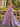 Derachable Hand Made Flower Bodice Long Ball Gown Prom Dress in Lilac