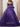 Strapless Big Bow Illusion Bodice Ball Gown Prom Dress - Purple