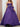 Strapless Big Bow Illusion Bodice Ball Gown Prom Dress - Purple
