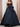Strapless Big Bow Illusion Bodice Ball Gown Prom Dress - Navy Blue