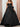 Strapless Big Bow Illusion Bodice Ball Gown Prom Dress - Black
