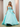 Strapless Big Bow Illusion Bodice Ball Gown Prom Dress - Sky Blue