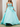 Strapless Big Bow Illusion Bodice Ball Gown Prom Dress - Sky Blue