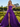 Strapless Lace Up Big Bow Bodice Long Ball Gown Prom Dress With Split in Purple