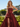 Strapless Lace Up Big Bow Bodice Long Ball Gown Prom Dress With Split in Burgundy