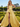 Strapless Lace Up Big Bow Bodice Long Ball Gown Prom Dress With Split in Yellow