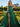 Strapless Lace Up Big Bow Bodice Long Ball Gown Prom Dress With Split in Emerald Green