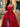 Strapless Lace Up Big Bow Bodice Ball Gown Prom Dress - Red