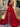 Strapless Lace Up Big Bow Bodice Ball Gown Prom Dress - Red