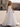 Sparkly Beading Pleated Lace Up Long Ball Gown Prom Dress  - White