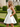 Strapless Ruched Bust Satin Mini Ball Gown Prom Dress With Pockets in White