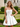 Strapless Ruched Bust Satin Mini Ball Gown Prom Dress With Pockets in White