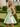 Strapless Ruched Bust Satin Mini Ball Gown Prom Dress With Pockets in Mint Green