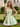 Strapless Ruched Bust Satin Mini Ball Gown Prom Dress With Pockets in Mint Green