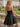 Strapless Ruched Bust Satin Mini Ball Gown Prom Dress With Pockets in Black
