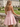Strapless Ruched Bust Satin Mini Ball Gown Prom Dress With Pockets in Pink