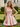 Strapless Ruched Bust Satin Mini Ball Gown Prom Dress With Pockets in Pink