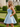 Strapless Ruched Bust Satin Mini Ball Gown Prom Dress With Pockets in Sky Blue