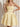 Strapless Ruched Bodice Lace Up Mini Ball Gown Prom Dress in Yellow