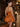 Sparkly Crystal Sweetheart Bodice Mini Ball Gown Bubble Hoco Dress in Orange
