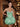 Sparkly Crystal Sweetheart Bodice Mini Ball Gown Bubble Hoco Dress in Mint Green