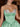 Sparkly Crystal Sweetheart Bodice Mini Ball Gown Bubble Hoco Dress in Mint Green