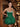 Sparkly Crystal Sweetheart Bodice Mini Ball Gown Bubble Hoco Dress in Emerald Green