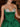 Sparkly Crystal Sweetheart Bodice Mini Ball Gown Bubble Hoco Dress in Emerald Green
