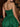 Sparkly Crystal Sweetheart Bodice Mini Ball Gown Bubble Hoco Dress in Emerald Green