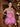 Sparkly Crystal Sweetheart Bodice Mini Ball Gown Bubble Hoco Dress in Hot Pink