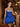 Sparkly Crystal Sweetheart Bodice Mini Ball Gown Bubble Hoco Dress in Royal Blue