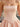 Two Pieces Strapless Bodice Ball Gown Mini Bubble Dress in Blush Pink