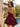 Strapless Ruched Bust Lace Up Mini Bubble Homecoming Dress in Burgundy