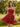 Strapless Satin Tiered Short Cocktail Homecoming Dress with Bow in Red