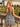 Hot Fix Sparkly Layered Mini Ball Gown Prom Dress - Grey