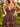 Hot Fix Sparkly Layered Mini Ball Gown Prom Dress - Coffee
