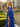Luxury Crystal Layered Long Ball Gown Prom Dress in Royal Blue