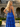 Luxury Crystal Layered Long Ball Gown Prom Dress in Royal Blue