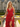 Luxury Crystal Layered Long Ball Gown Prom Dress With Split in Red