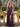 Luxury Crystal Layered Long Ball Gown Prom Dress With Split in Grape