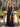 Luxury Crystal Layered Long Ball Gown Prom Dress With Split in Navy Blue