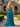 Luxury Crystal Layered Long Ball Gown Prom Dress With Split in Blue