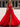 Halter Big Bow Sparkly Beading Lace Up Bodice Long Ball Gown Prom Dress - Red