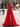 Halter Big Bow Sparkly Beading Lace Up Bodice Long Ball Gown Prom Dress - Red
